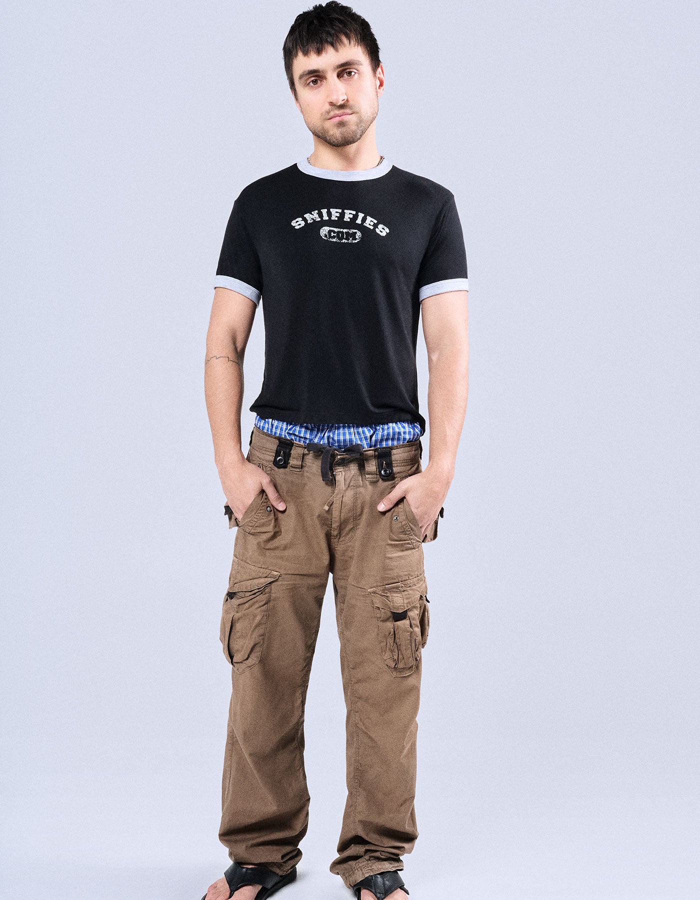 Varsity Cropped Ringer Tee