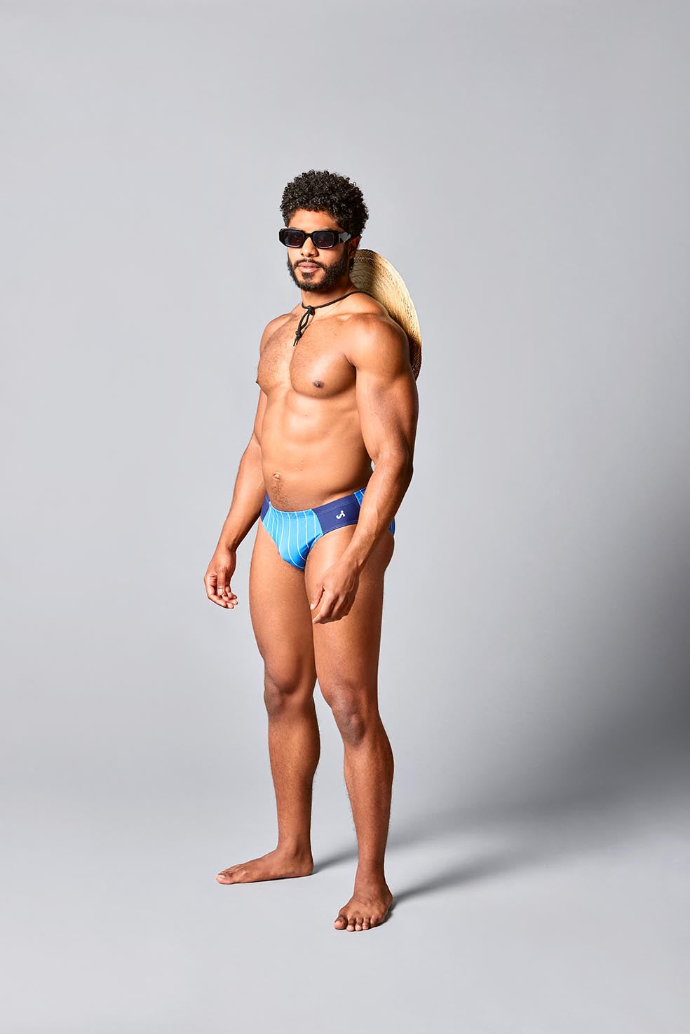 Vintage Striped Speedo