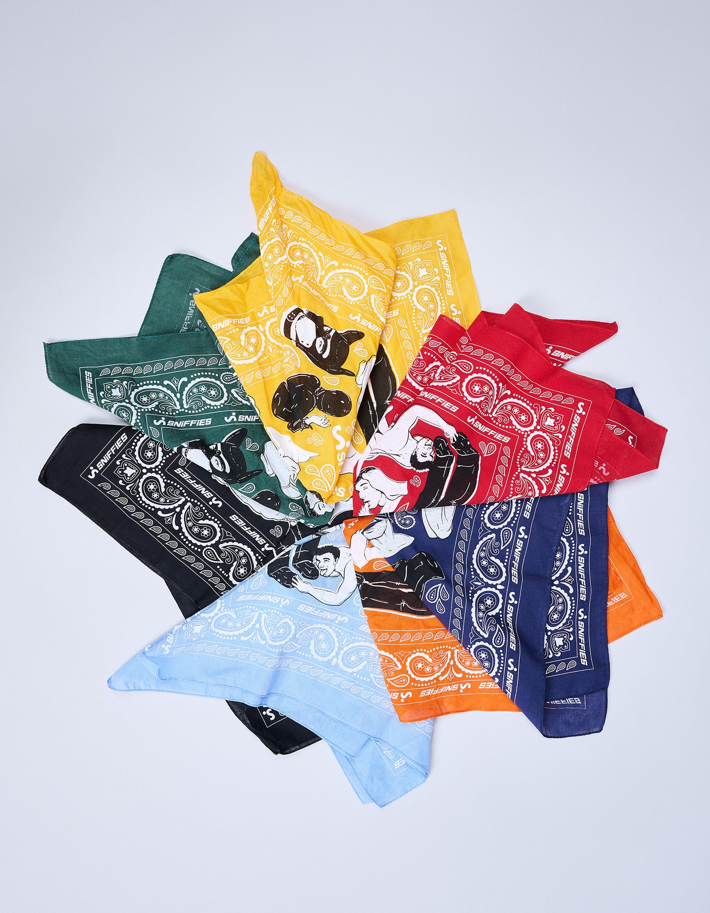 Hanky Code Yellow Bandana