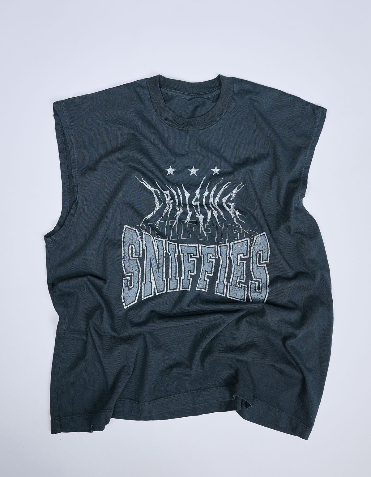 Metal Long Muscle Tank