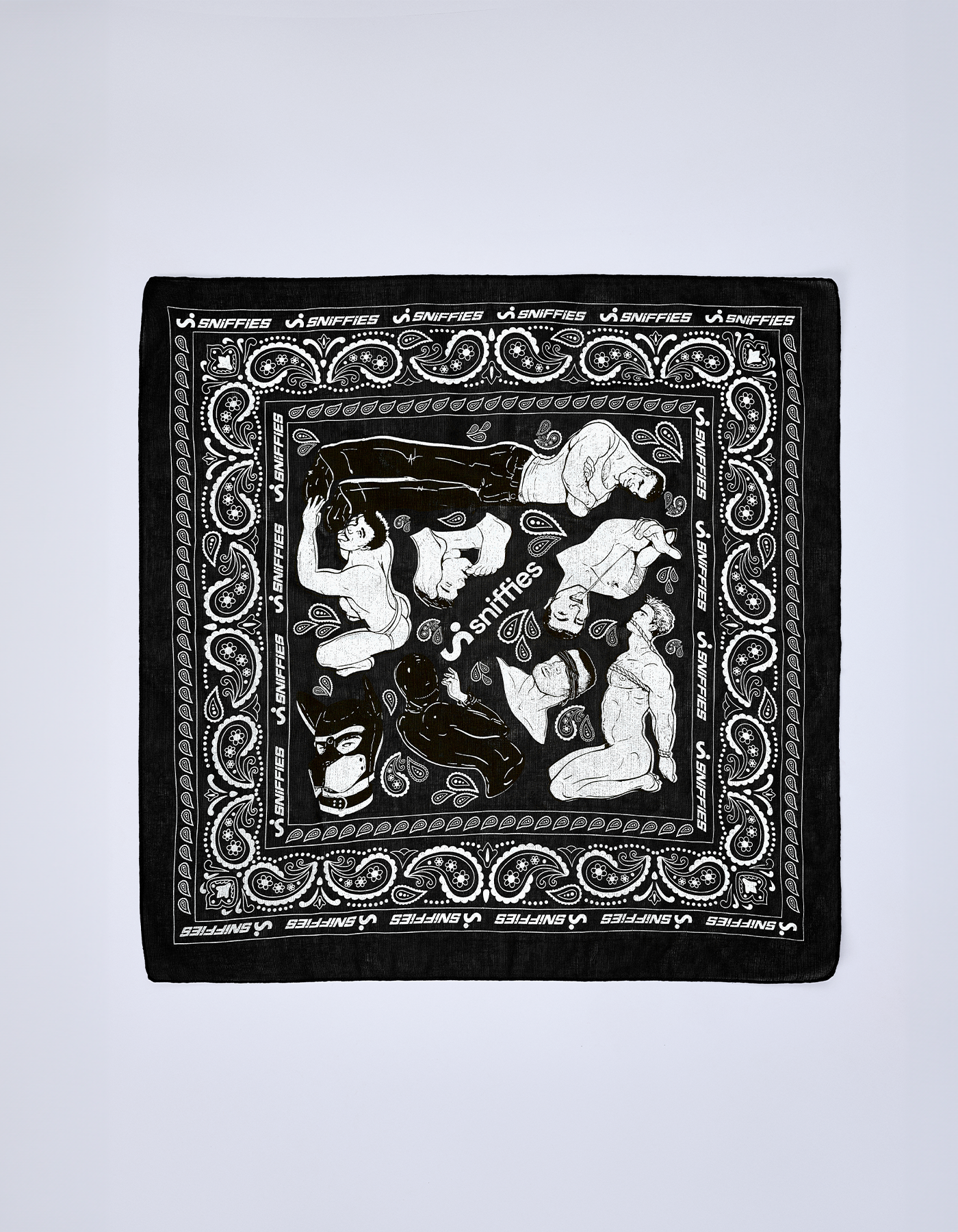 Hanky Code Black Bandana