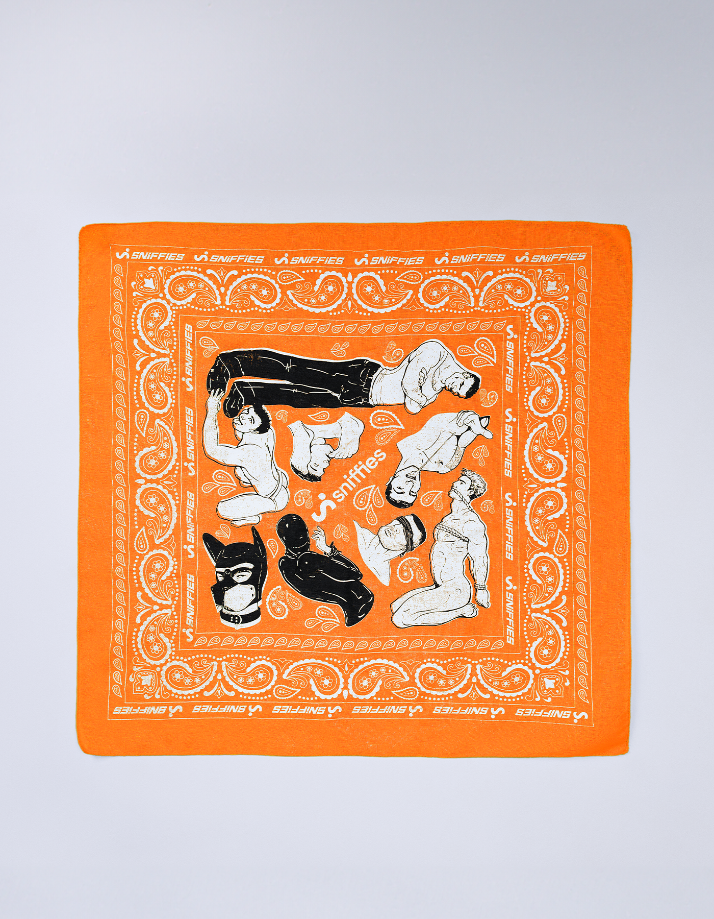 Hanky Code Orange Bandana