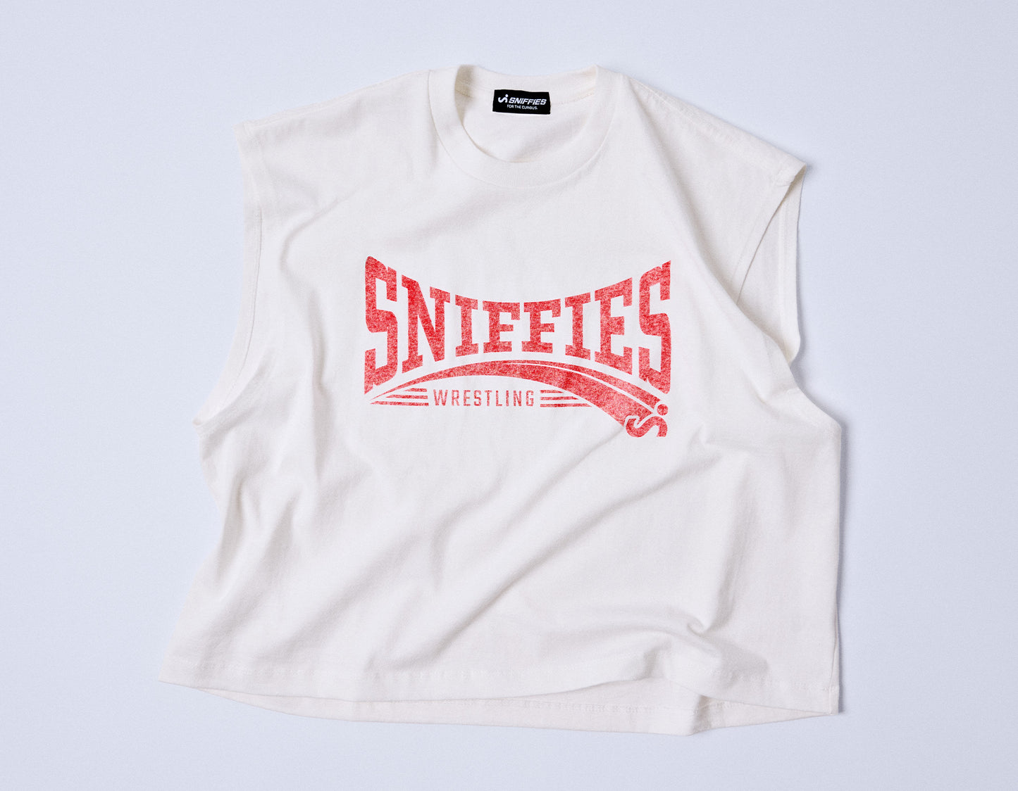 Wrestling Box Fit Crop Tank