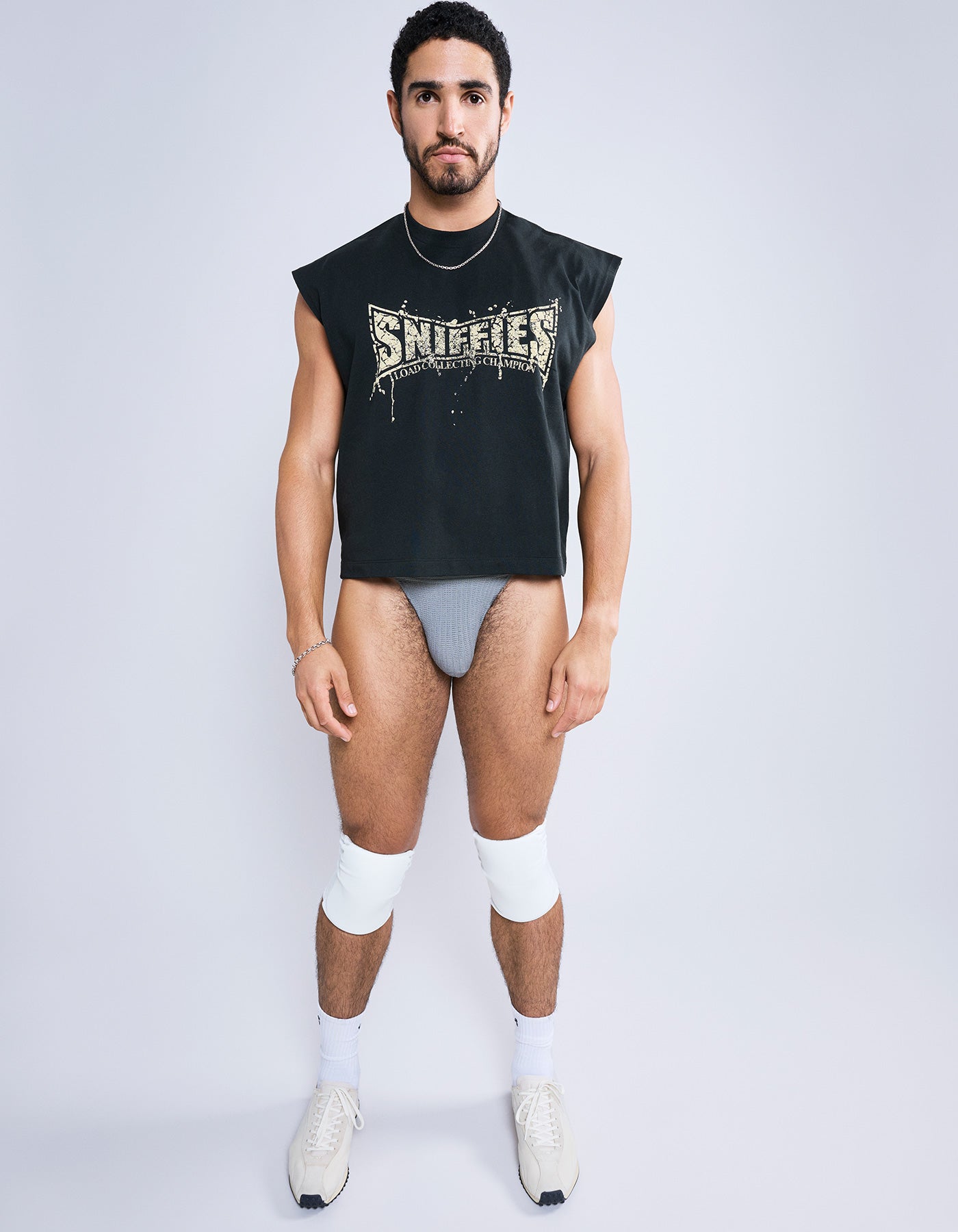 Sniffies X BARRAGÁN Load-Covered Box Fit Crop Tank