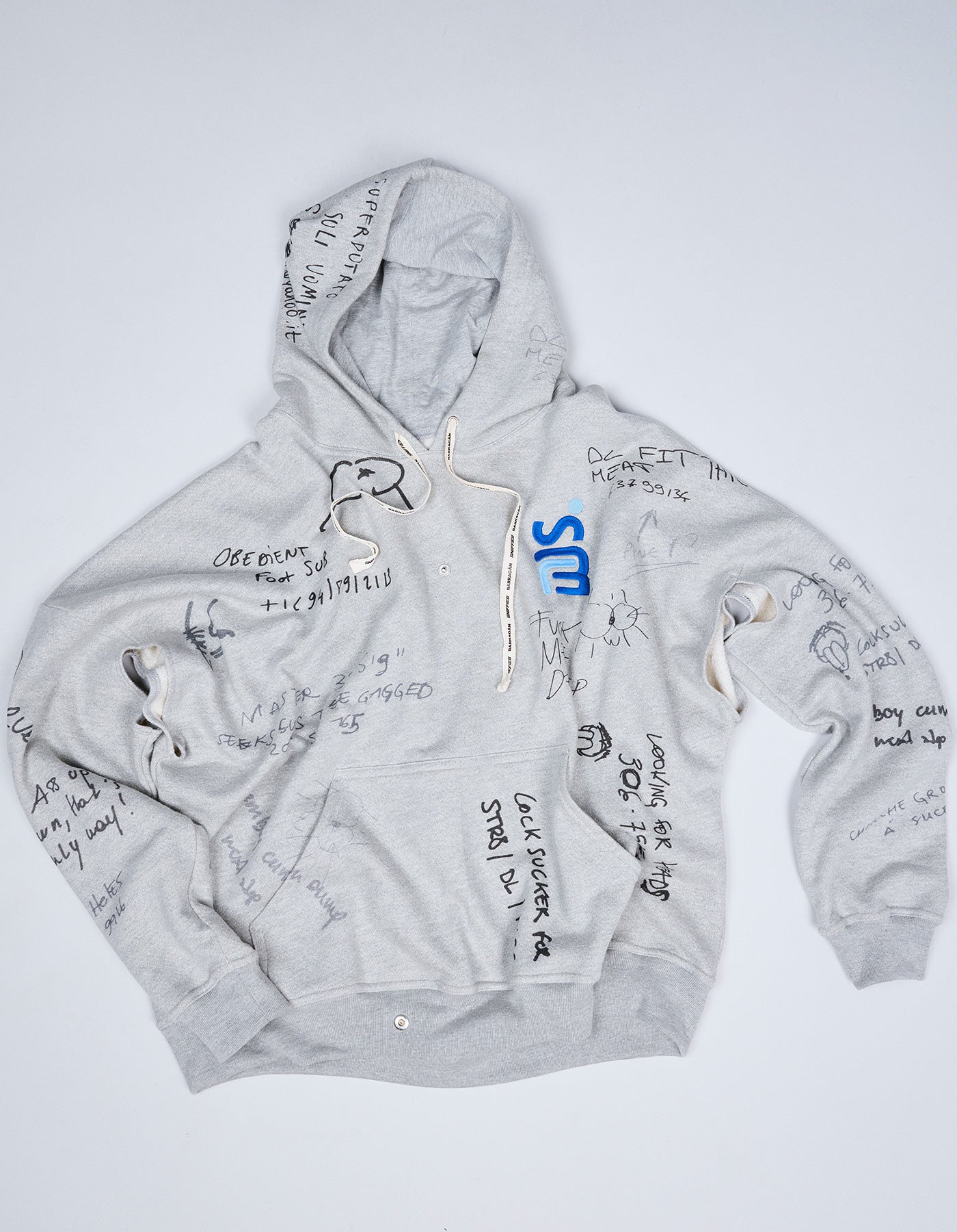 PRE-ORDER Sniffies X BARRAGÁN Hands-Free Graffiti Hoodie