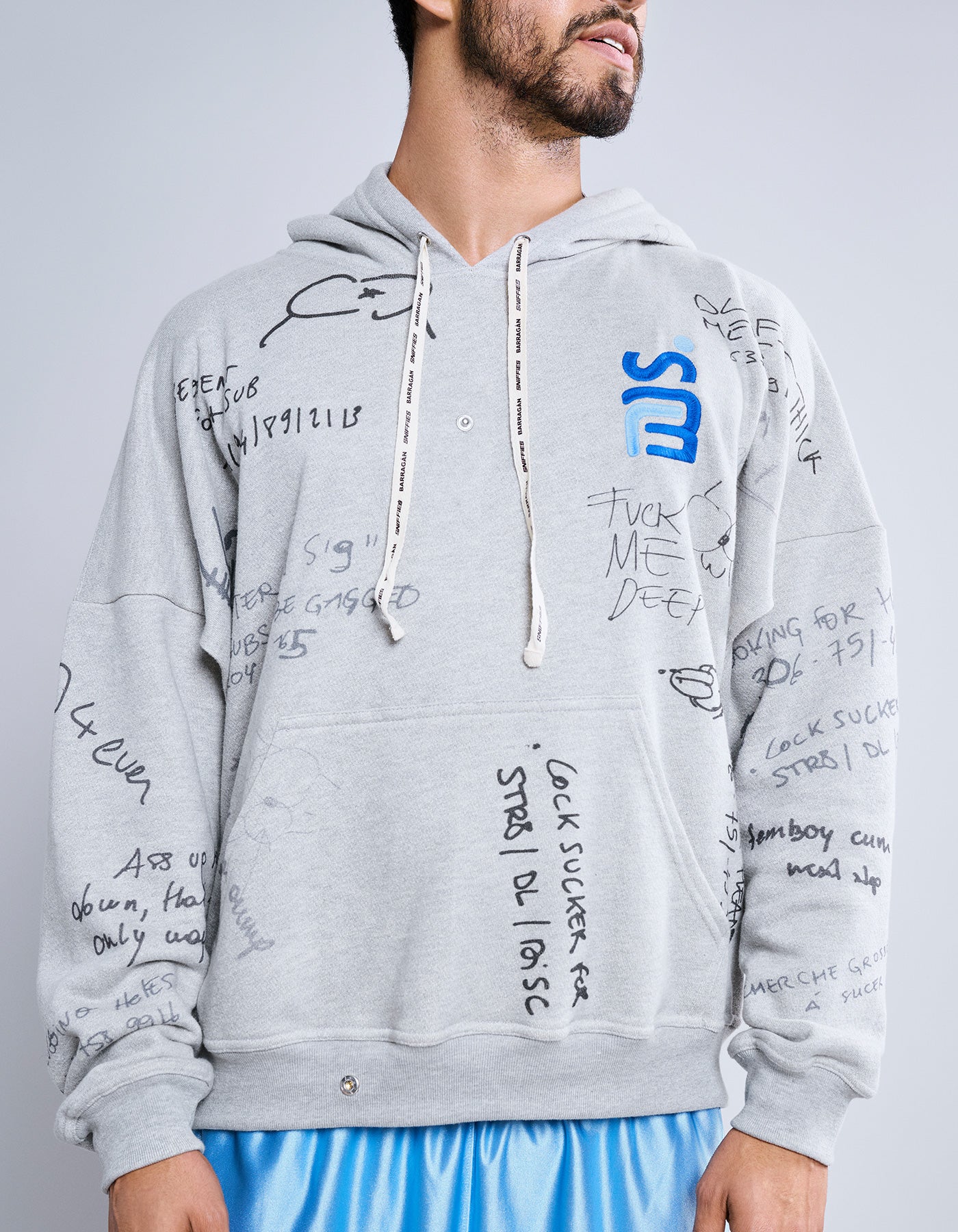 PRE-ORDER Sniffies X BARRAGÁN Hands-Free Graffiti Hoodie