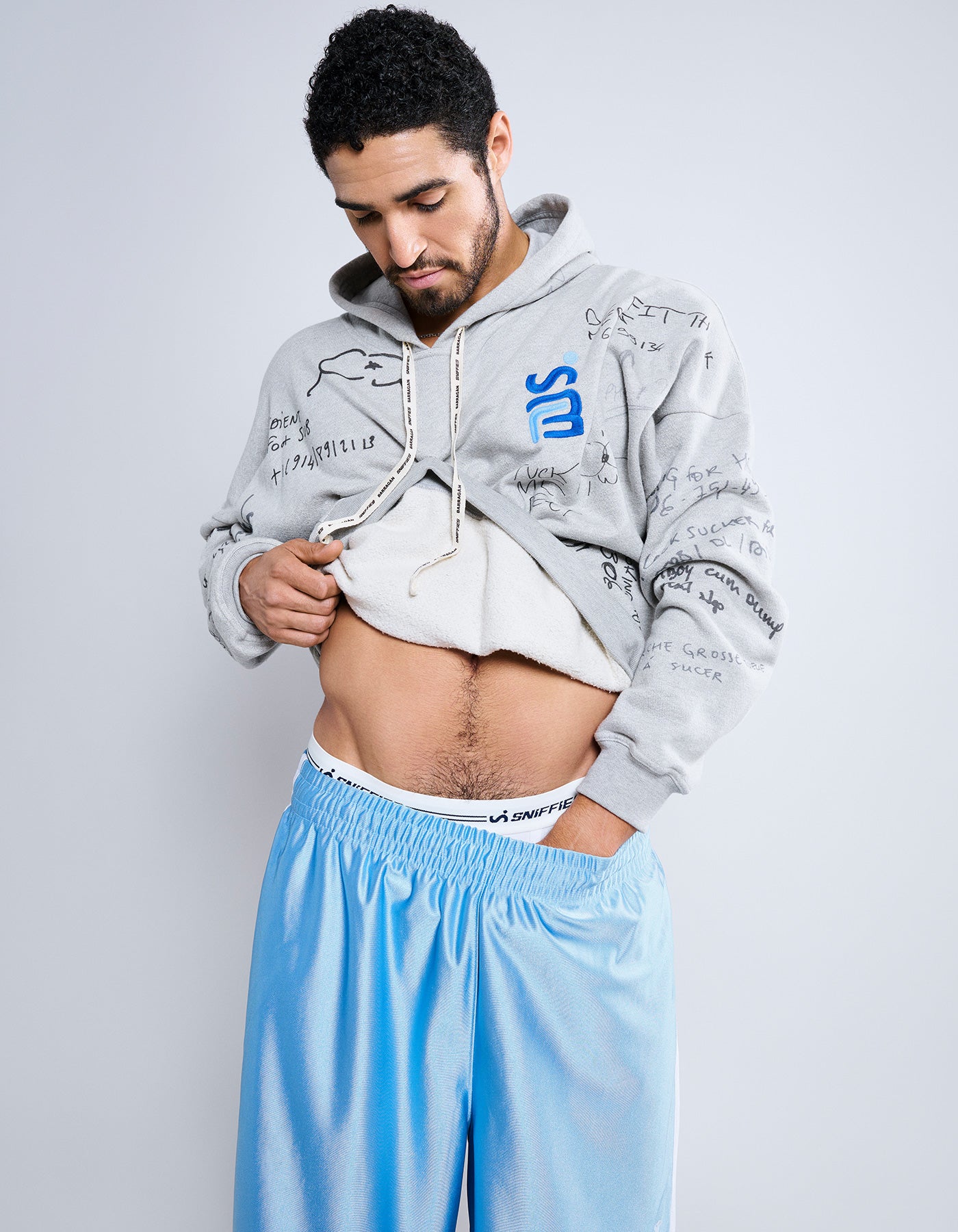 PRE-ORDER Sniffies X BARRAGÁN Hands-Free Graffiti Hoodie