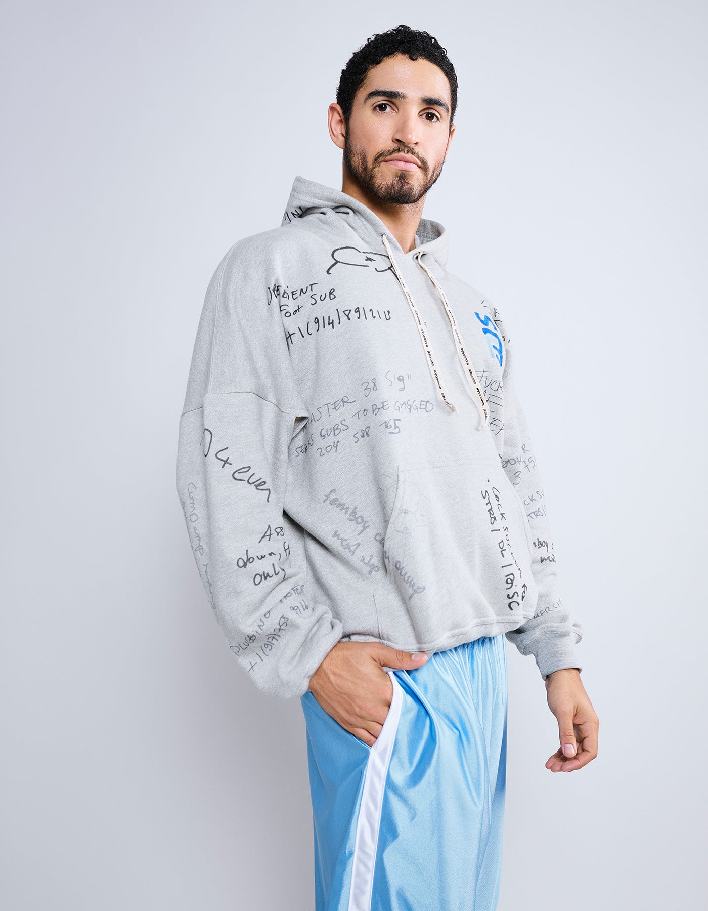 PRE-ORDER Sniffies X BARRAGÁN Hands-Free Graffiti Hoodie