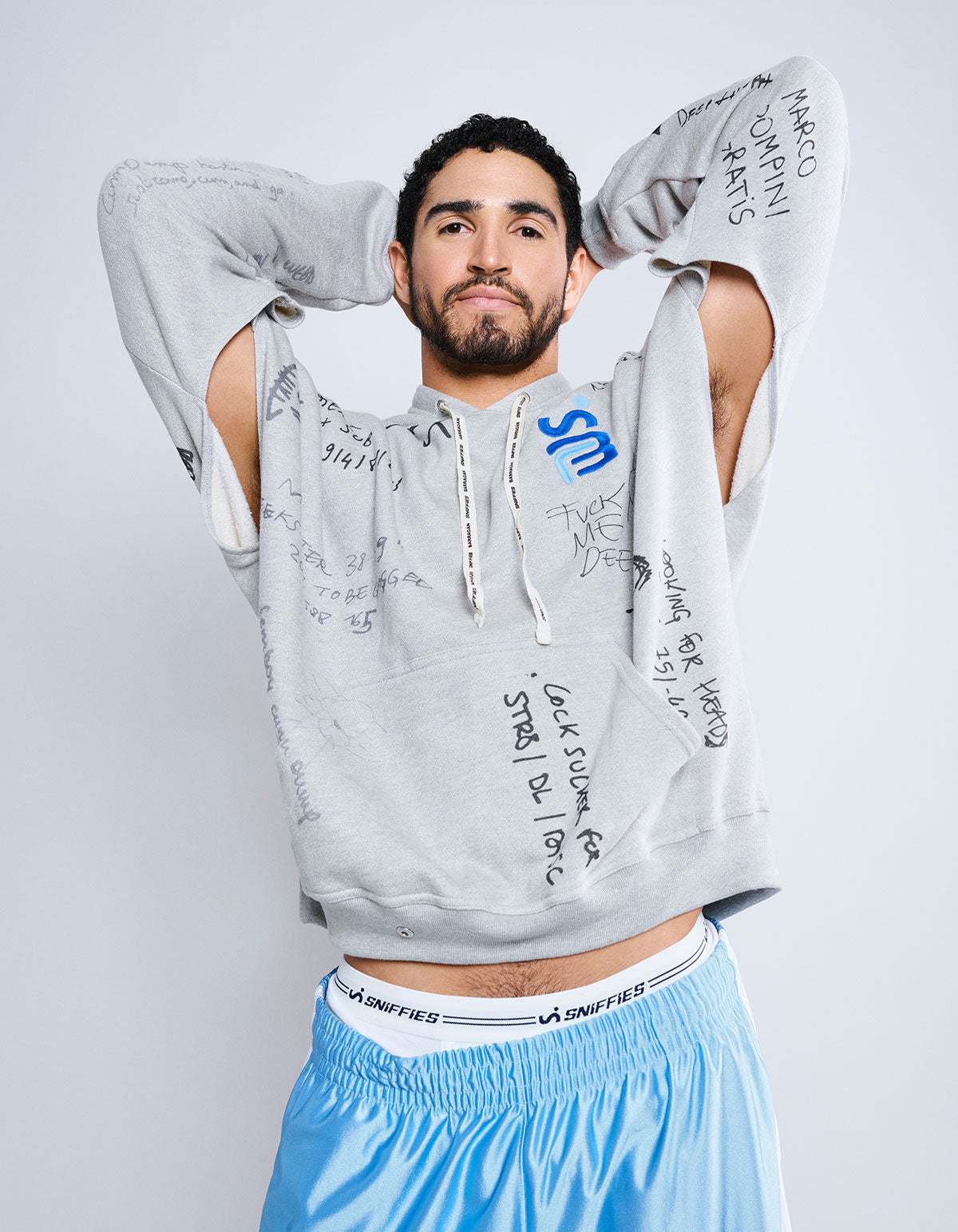 BARRAGÁN x Sniffies Hands-Free Graffiti Hoodie