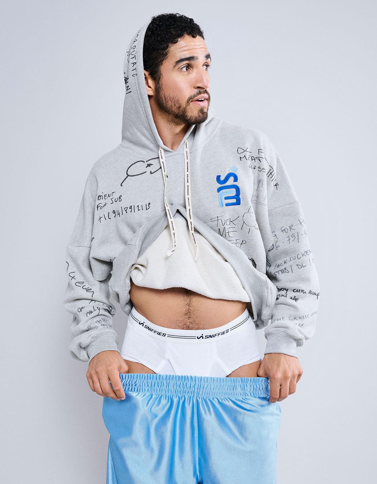 BARRAGÁN x Sniffies Hands-Free Graffiti Hoodie