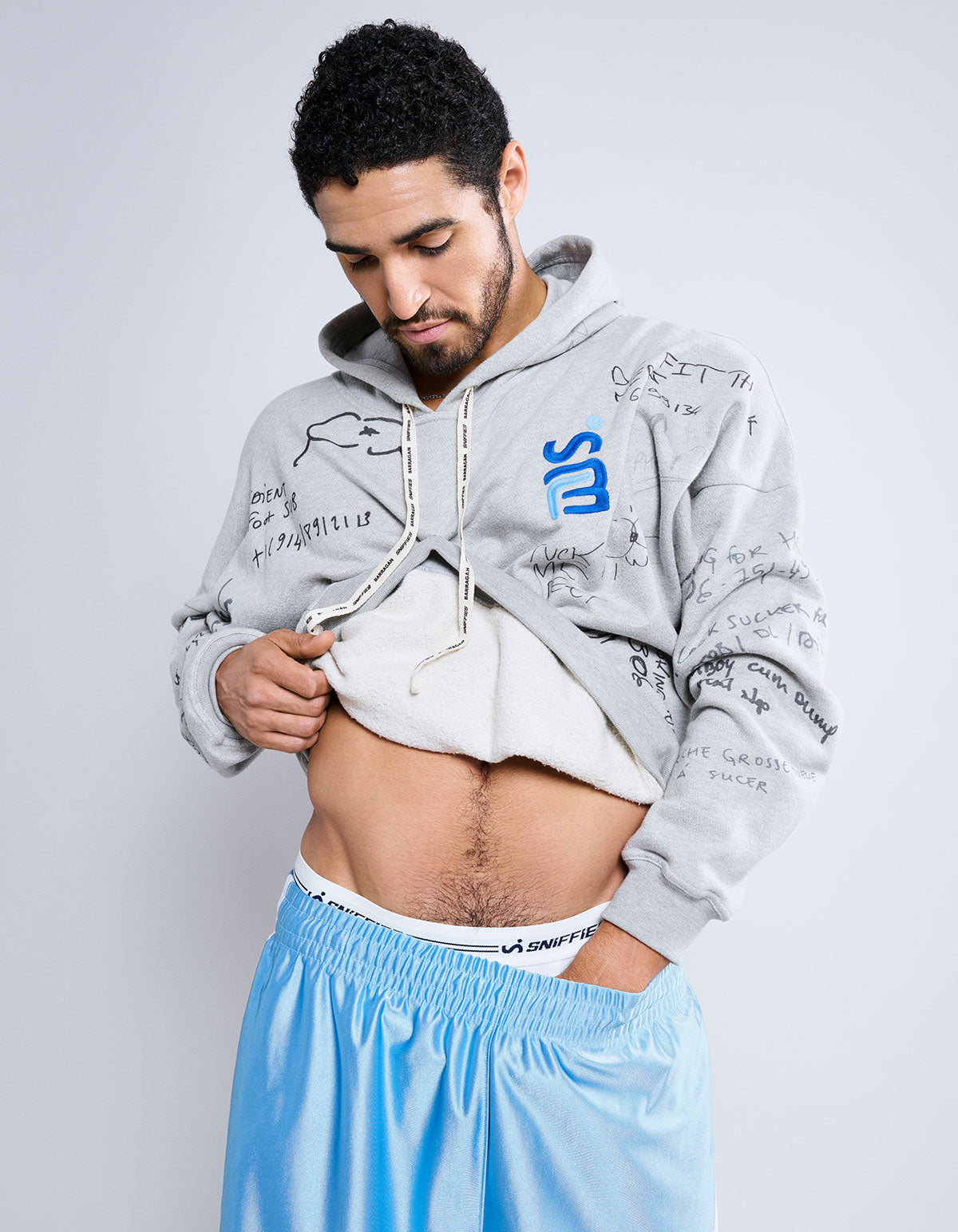 BARRAGÁN x Sniffies Hands-Free Graffiti Hoodie