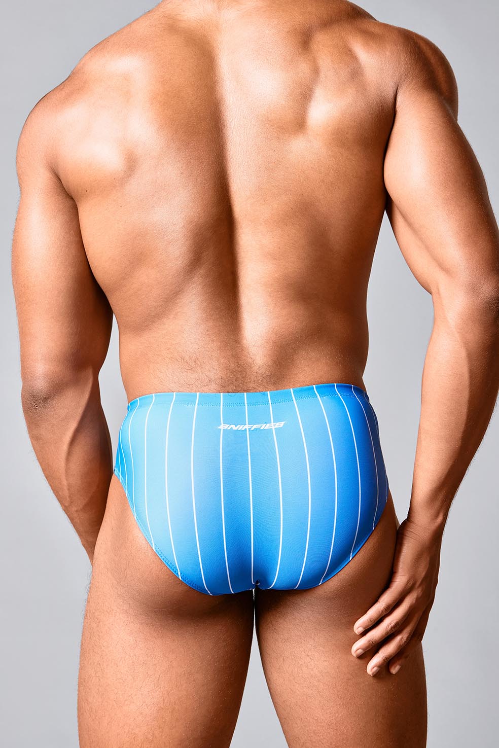 Sniffies Vintage Striped Speedo