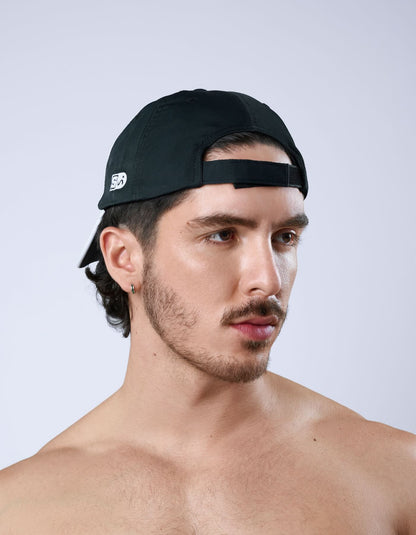 HOT4COACH Sport Logo Hat - Black/White