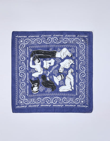 Folsom Bandanas - Navy