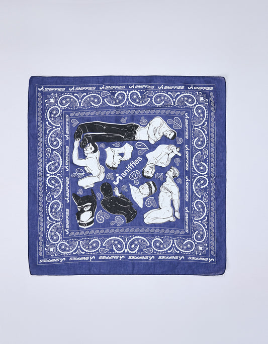 Folsom Bandanas - Navy