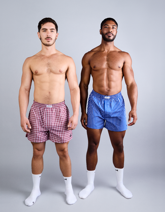 Plaid Boxers 2-Pack
