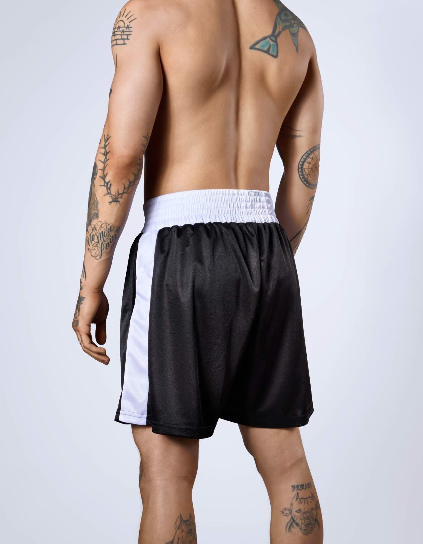 Round Two Boxing Shorts - Black