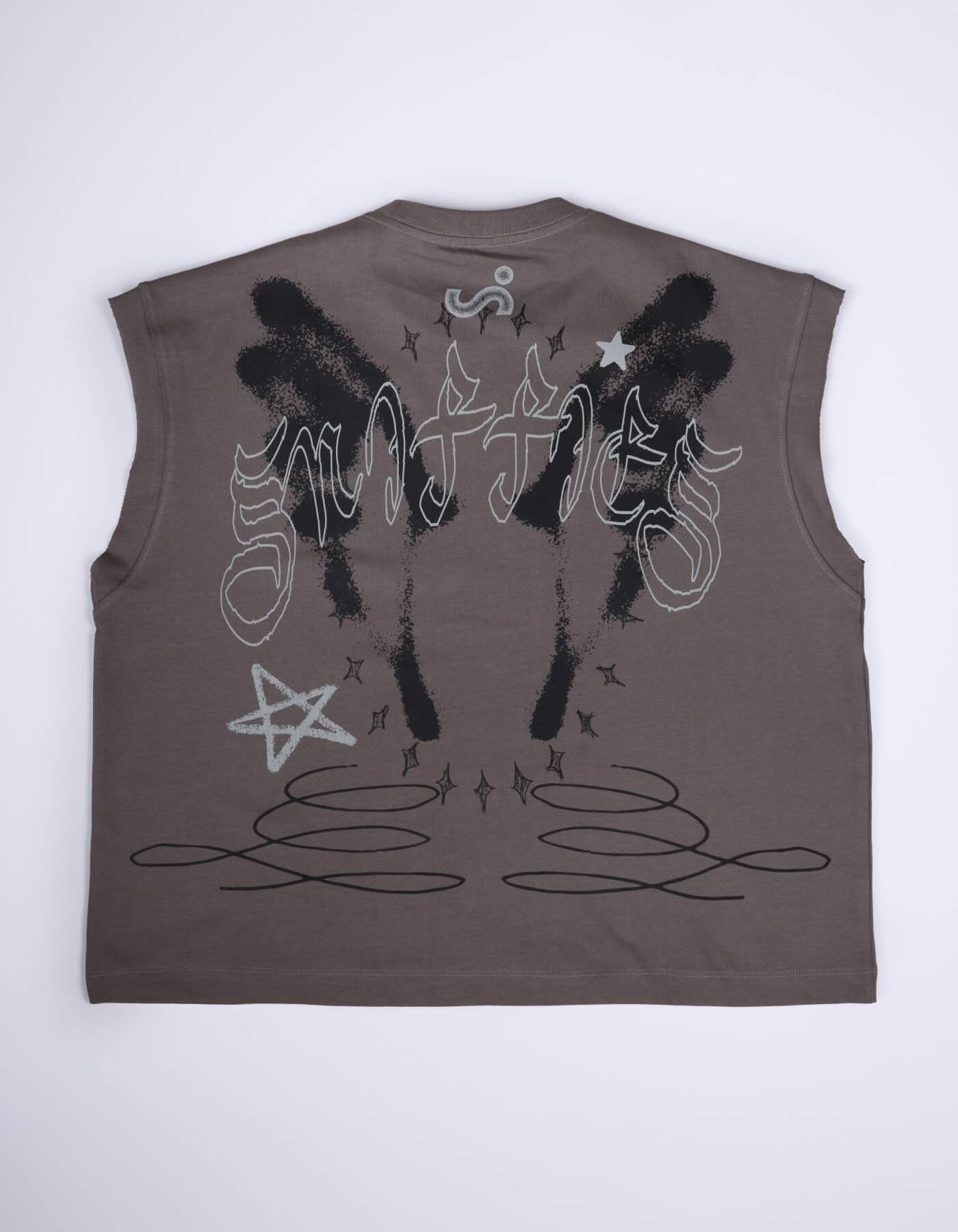 Boy Tats Muscle Tank - Graphite