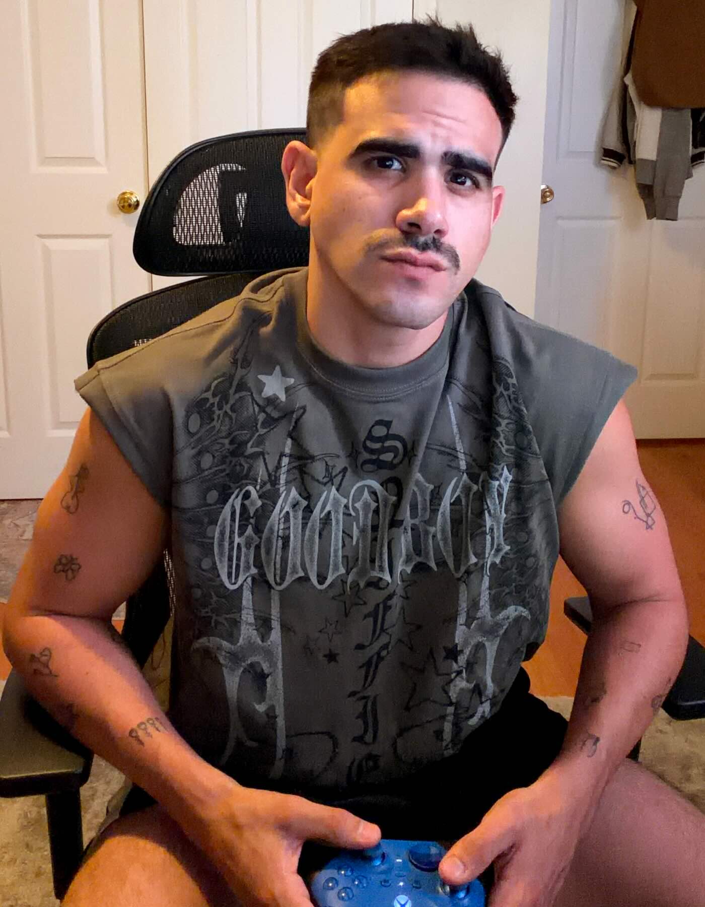Boy Tats Muscle Tank - Graphite