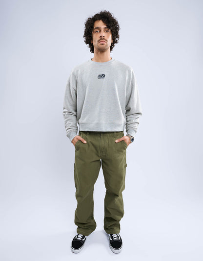 Core Cropped Crewneck Sweatshirt