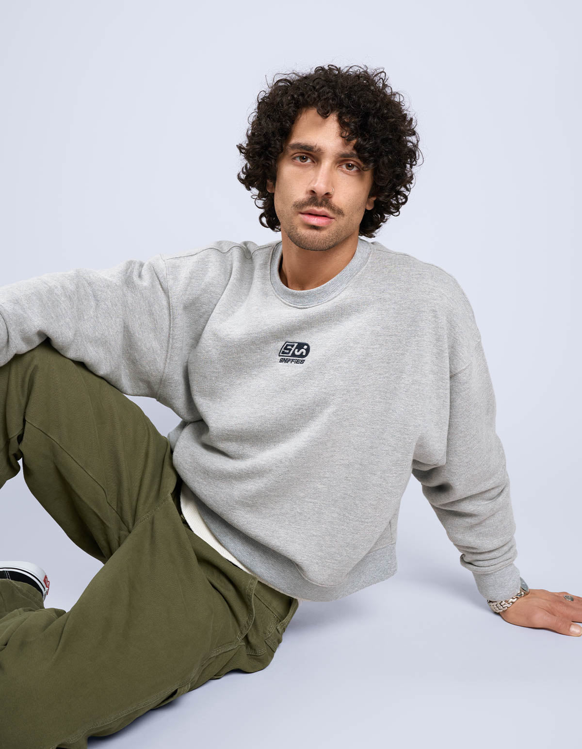 Core Cropped Crewneck Sweatshirt