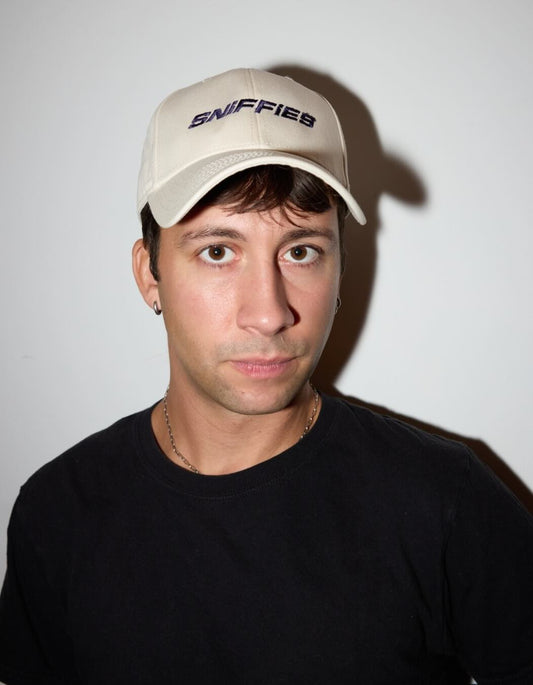 Sniffies Core Snapback Hat - Stone