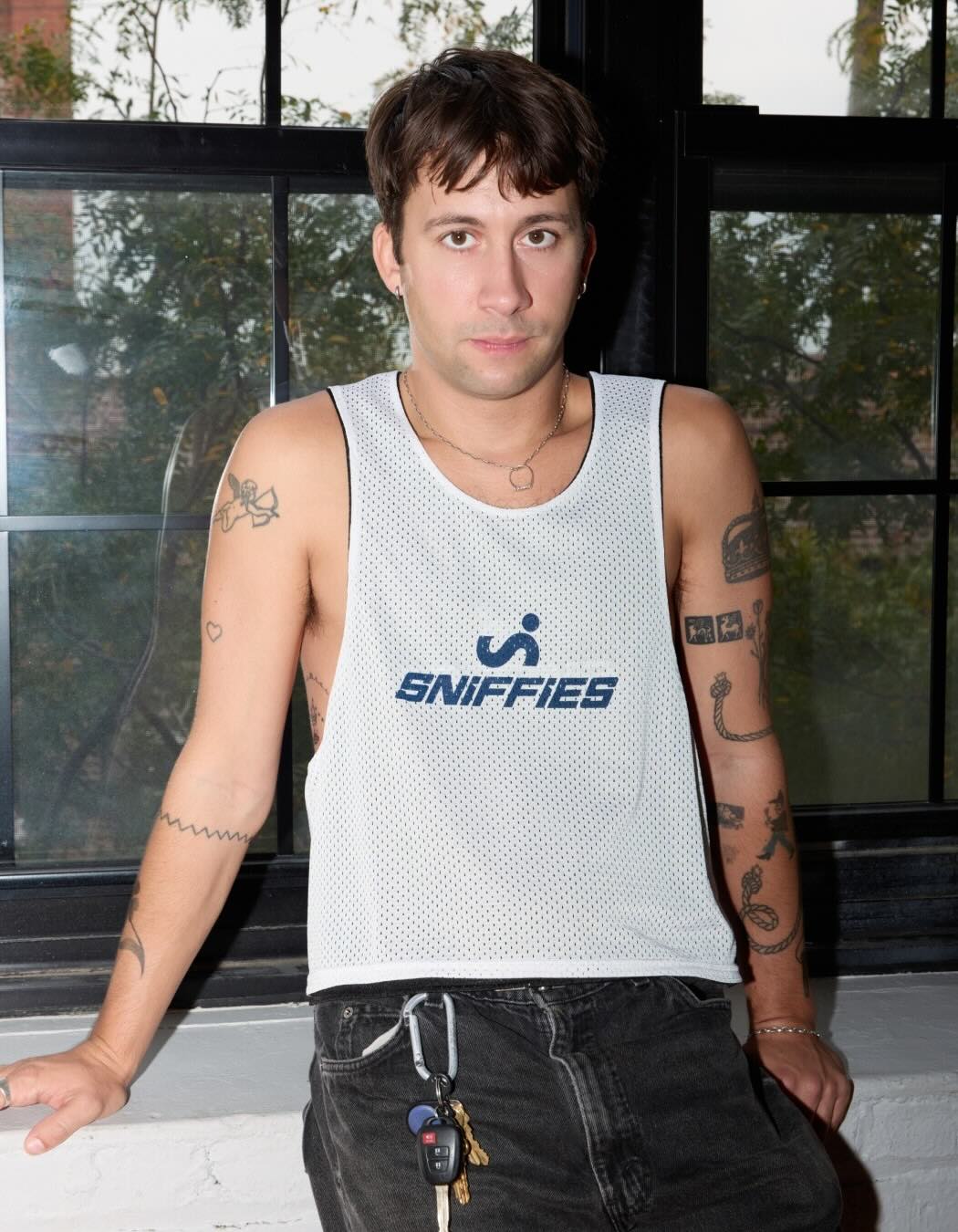 Sniffies Core Reversible Jersey - Black/White