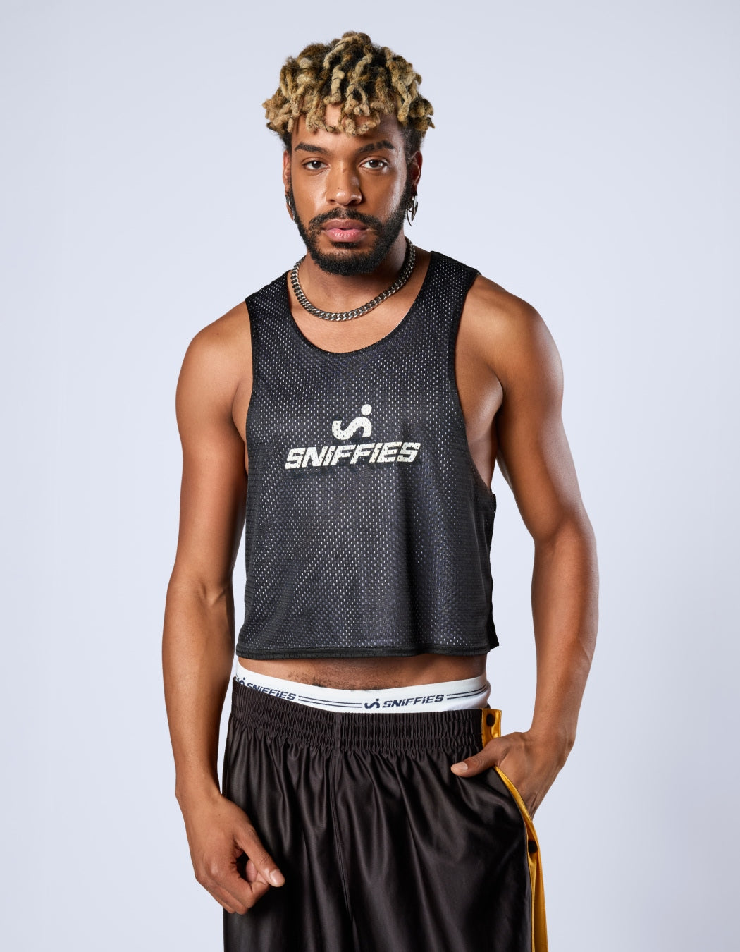 Sniffies Core Reversible Jersey - Black/White