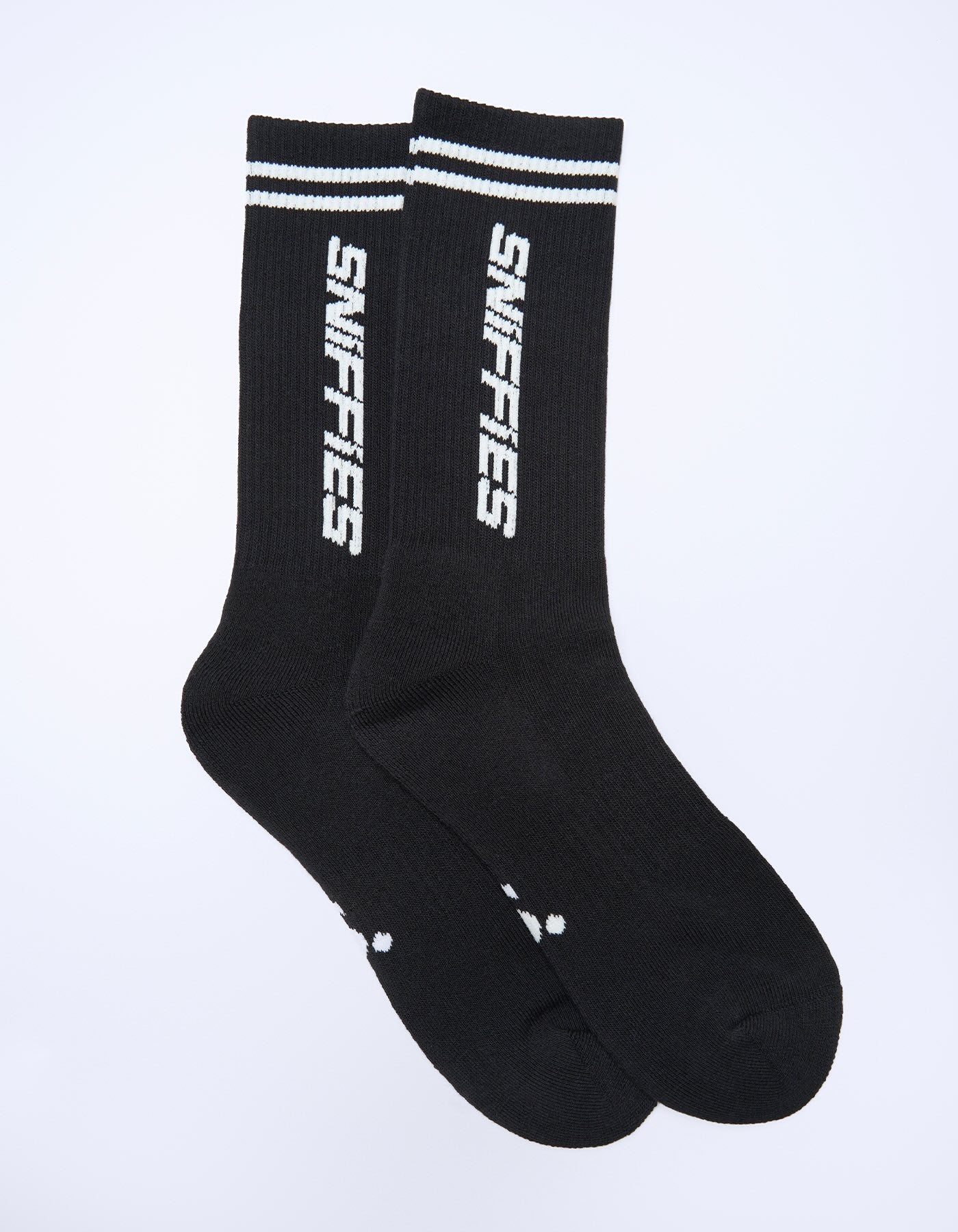 Athletic Logo Sock - Black