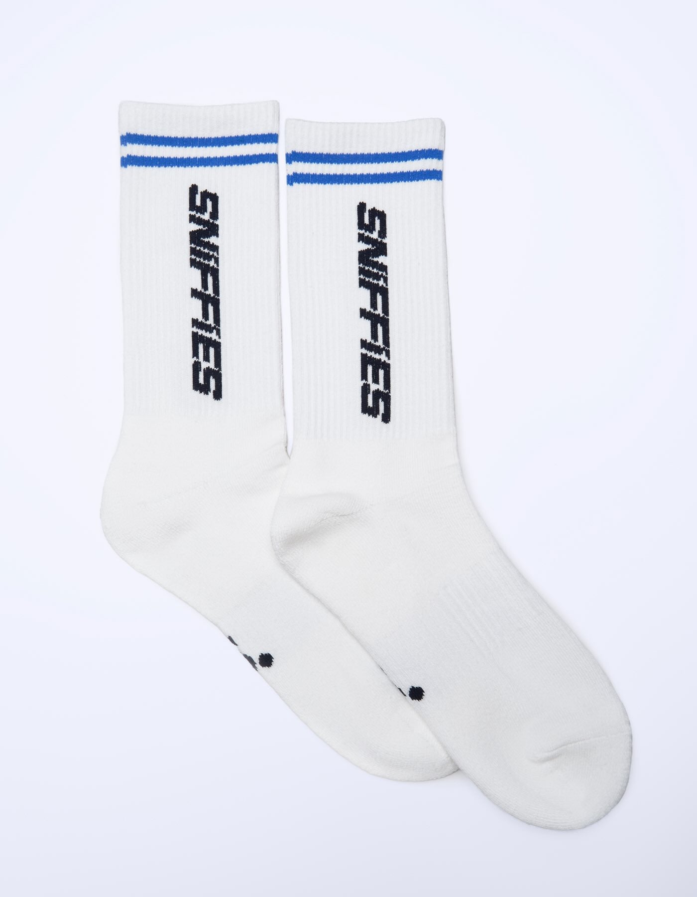 Athletic Logo Sock - White