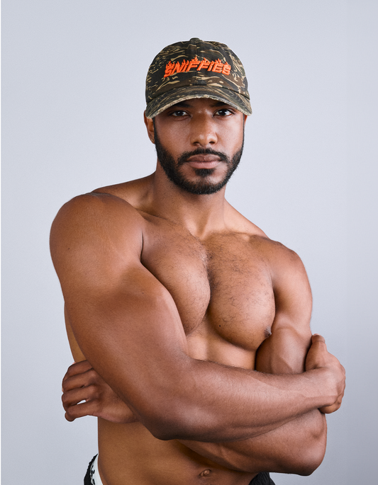 Camo Flames Hat
