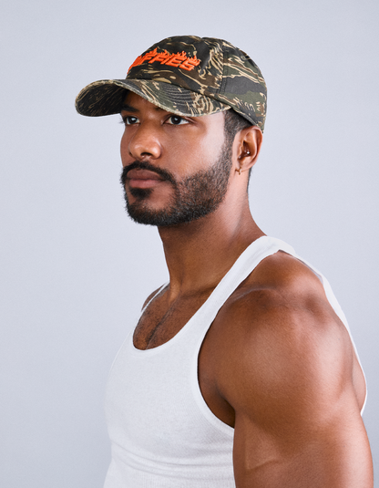 Camo Flames Hat