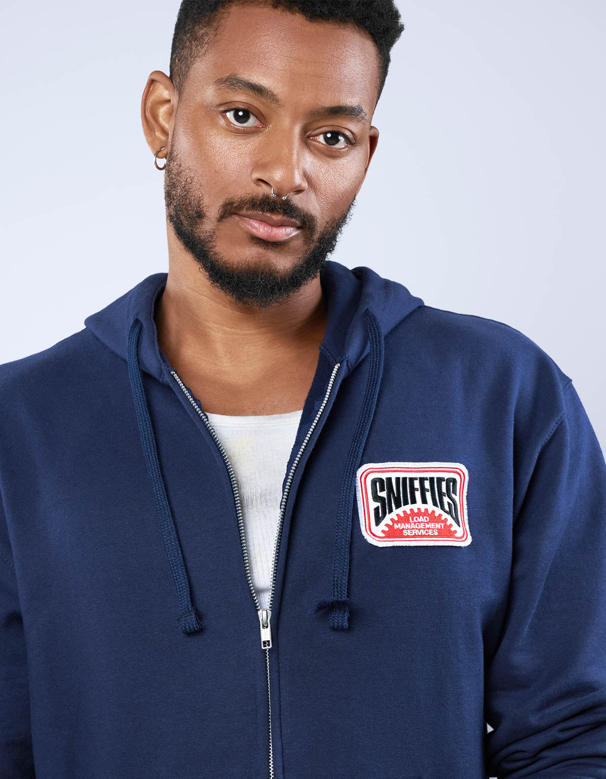 Load Management Service Zip Up Hoodie – Sniffies HUSH
