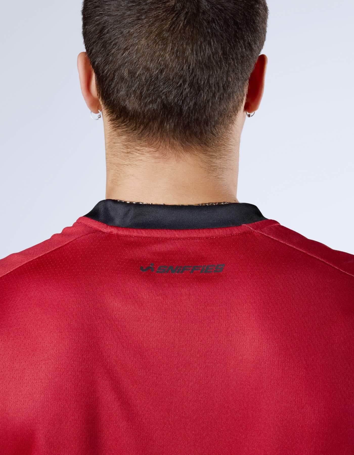 Icon Tape Basketball Jersey - Black