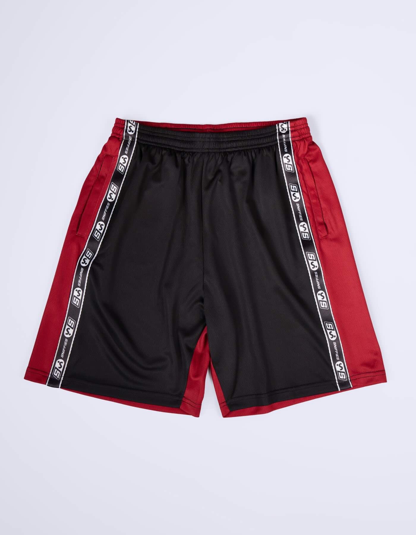 Icon Tape Basketball Shorts - Black