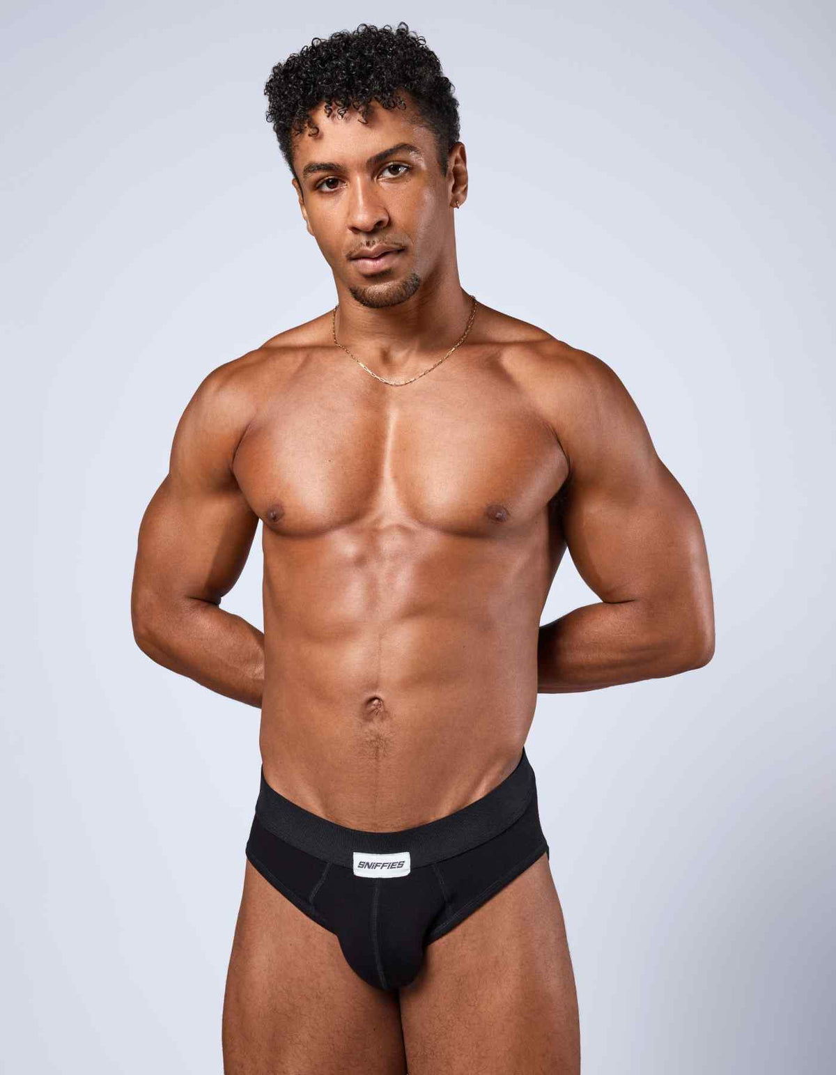 Sniffies Jersey Brief - Black