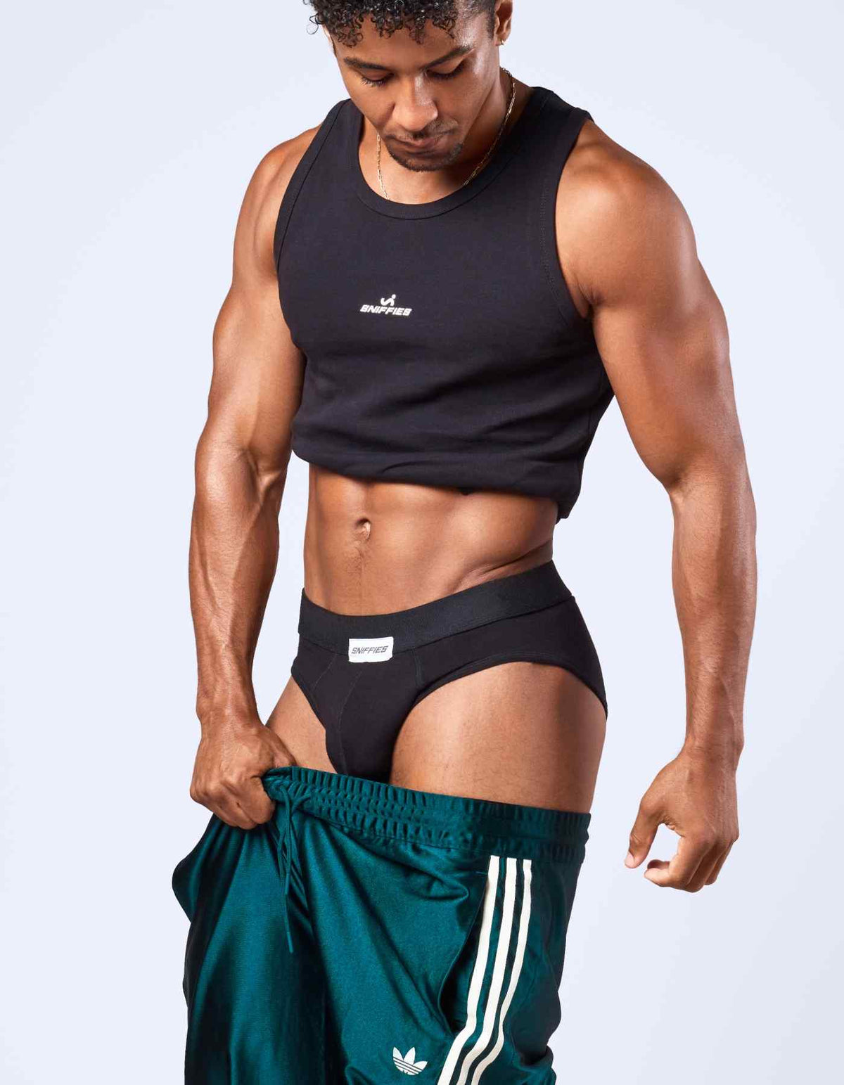 Sniffies Jersey Brief - Black