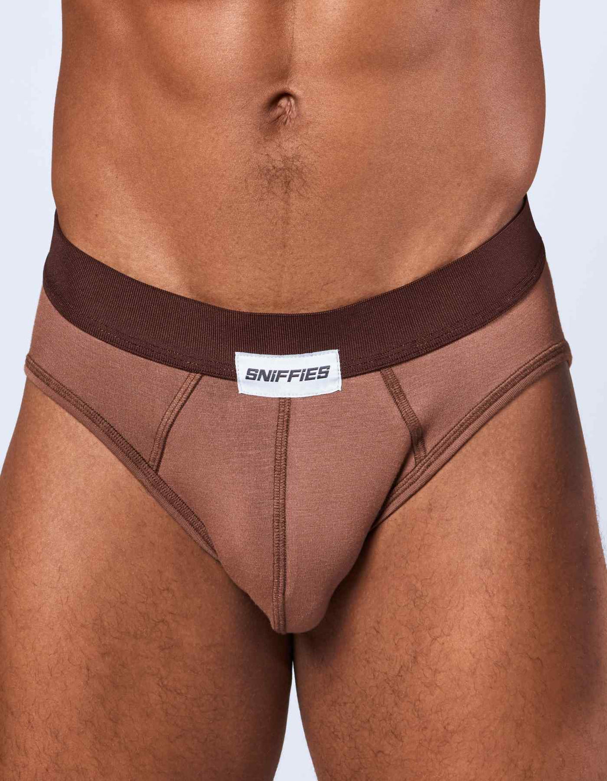Sniffies Jersey Brief - Umber