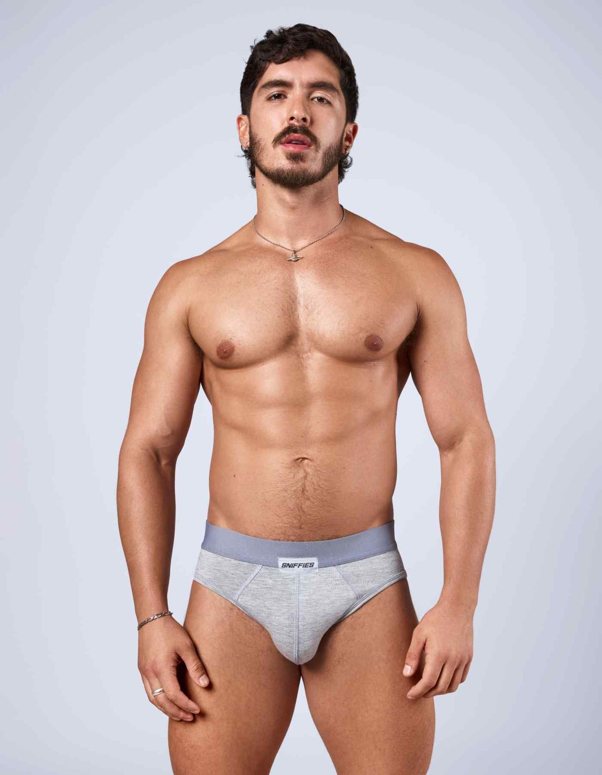 Sniffies Jersey Brief - Grey