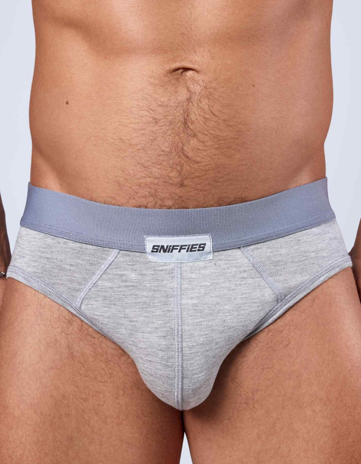 Sniffies Jersey Brief - Grey