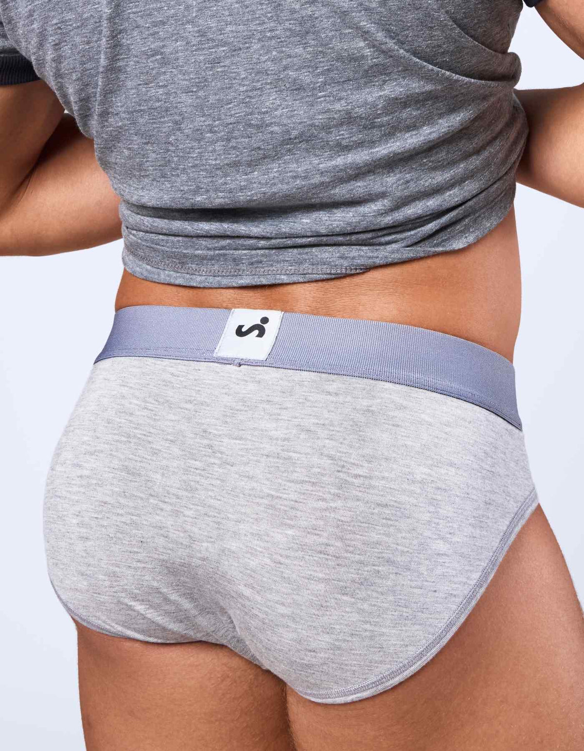 Sniffies Jersey Brief - Grey