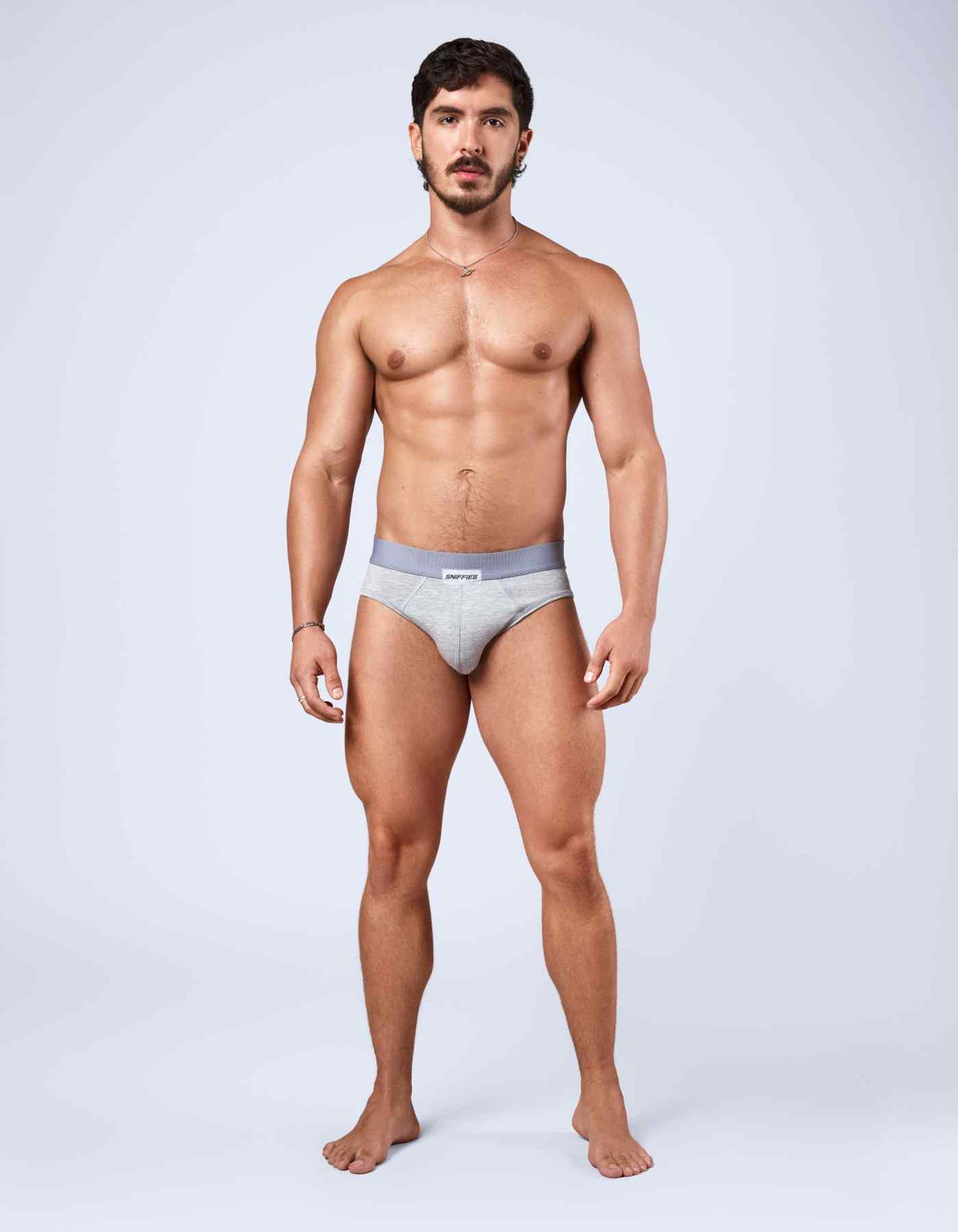 Sniffies Jersey Brief - Grey