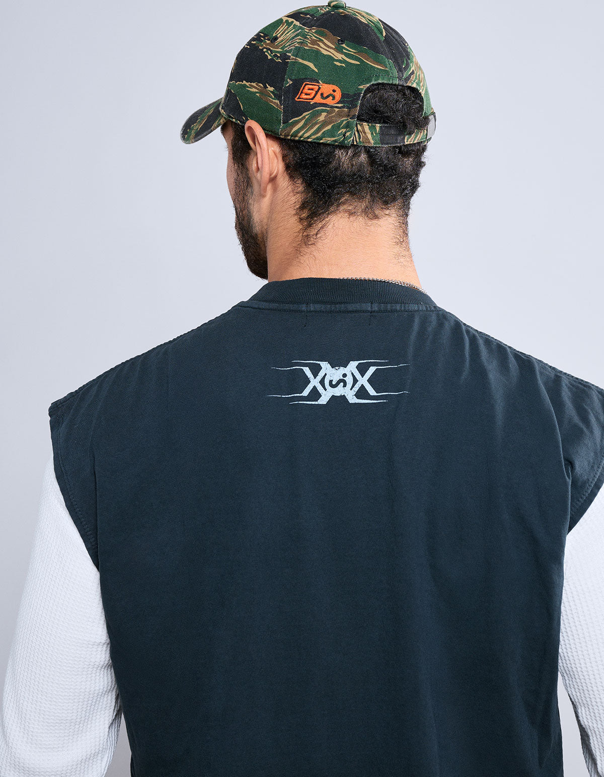 Metal Long Muscle Tank