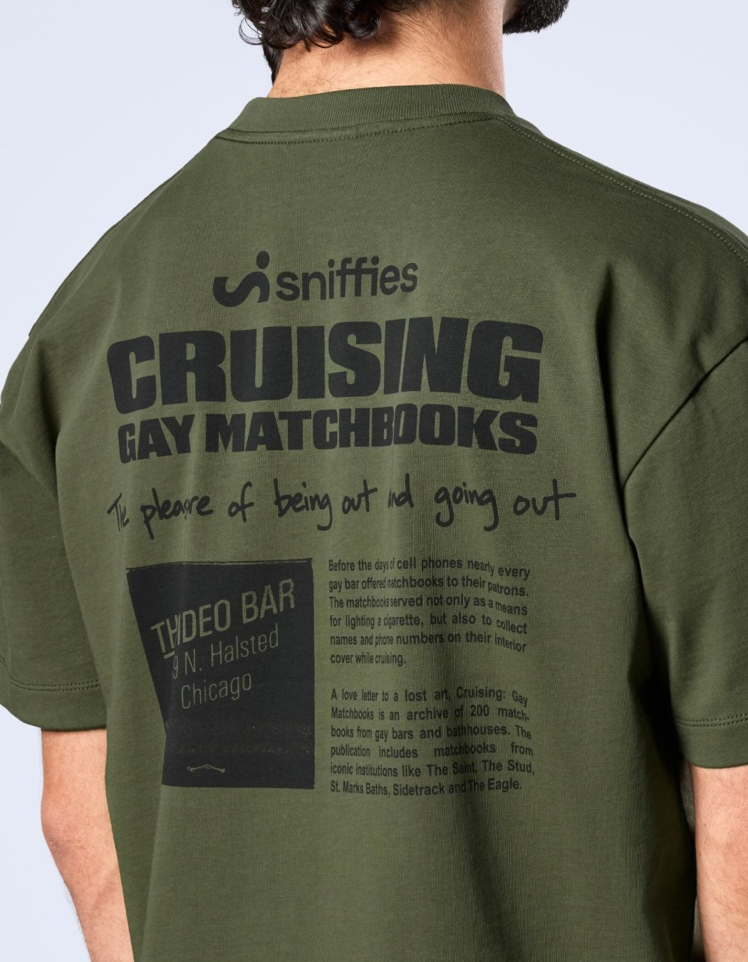 Sidetrack Matchbook Tee - Olive