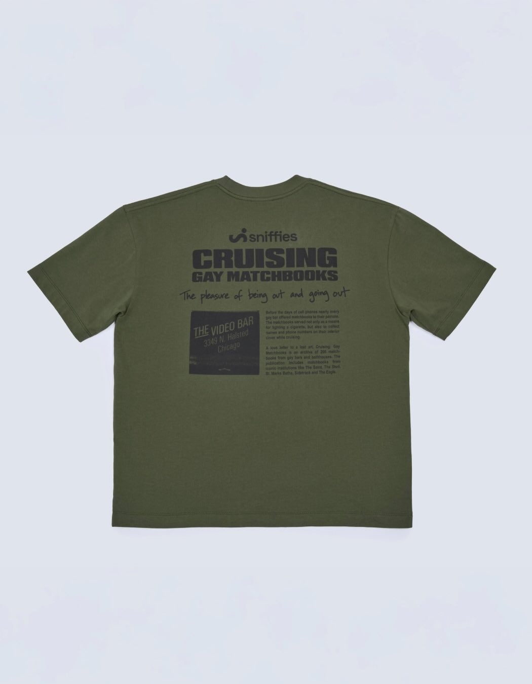 Sidetrack Matchbook Tee - Olive