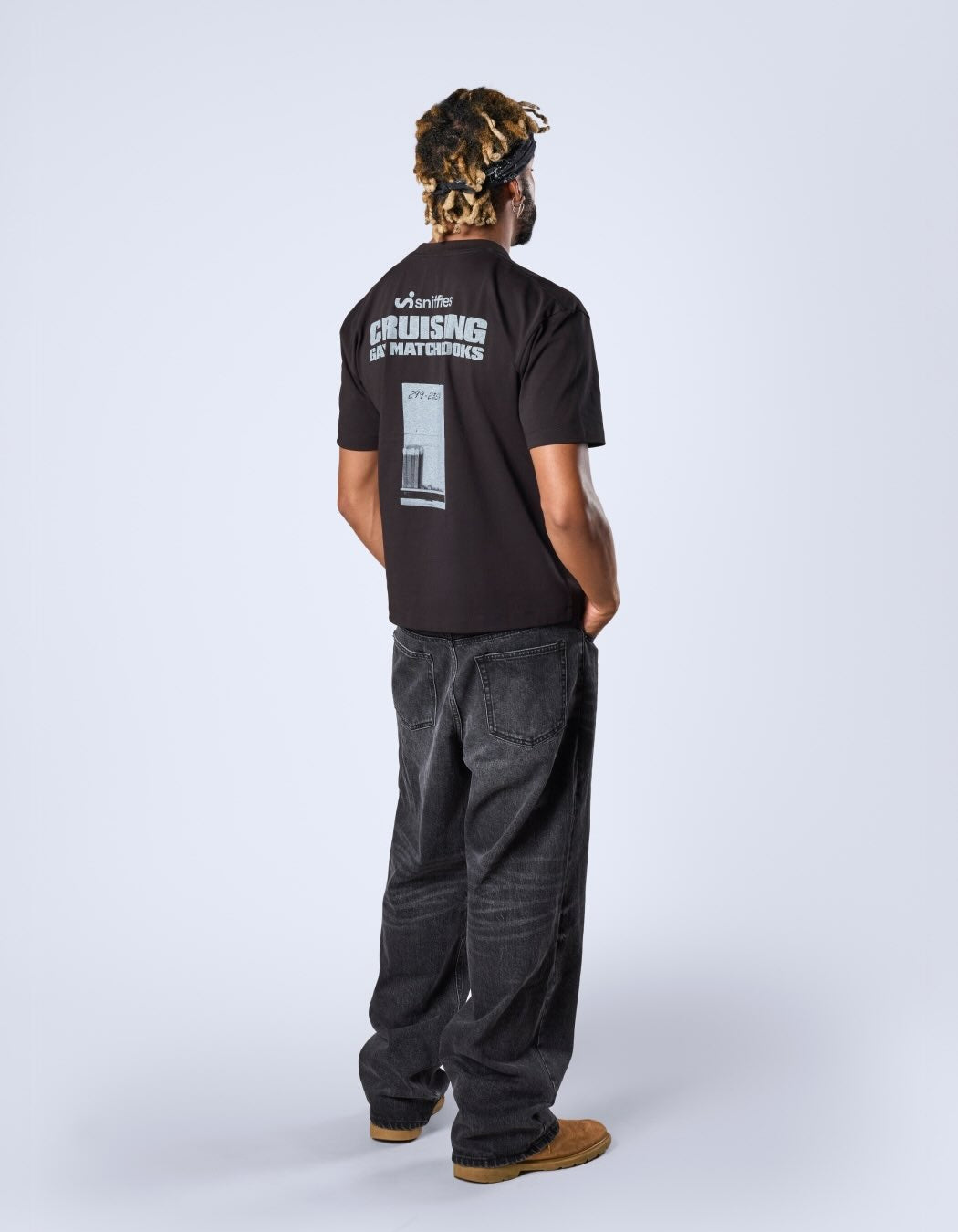 Sniffies Matchbook Tee - Black