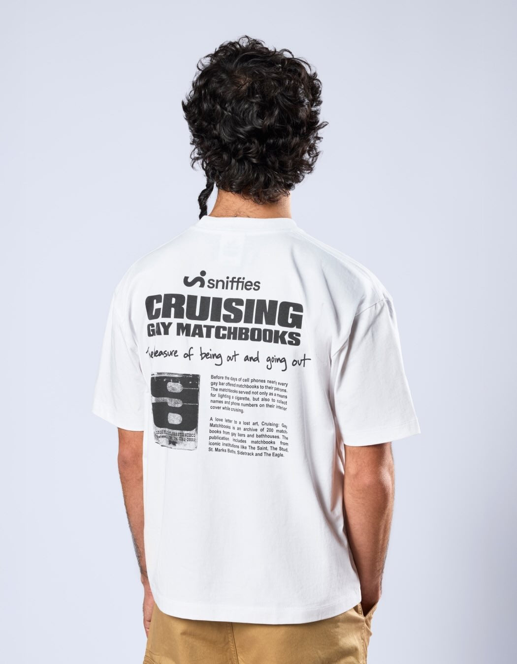 The Stud Matchbook Tee - White