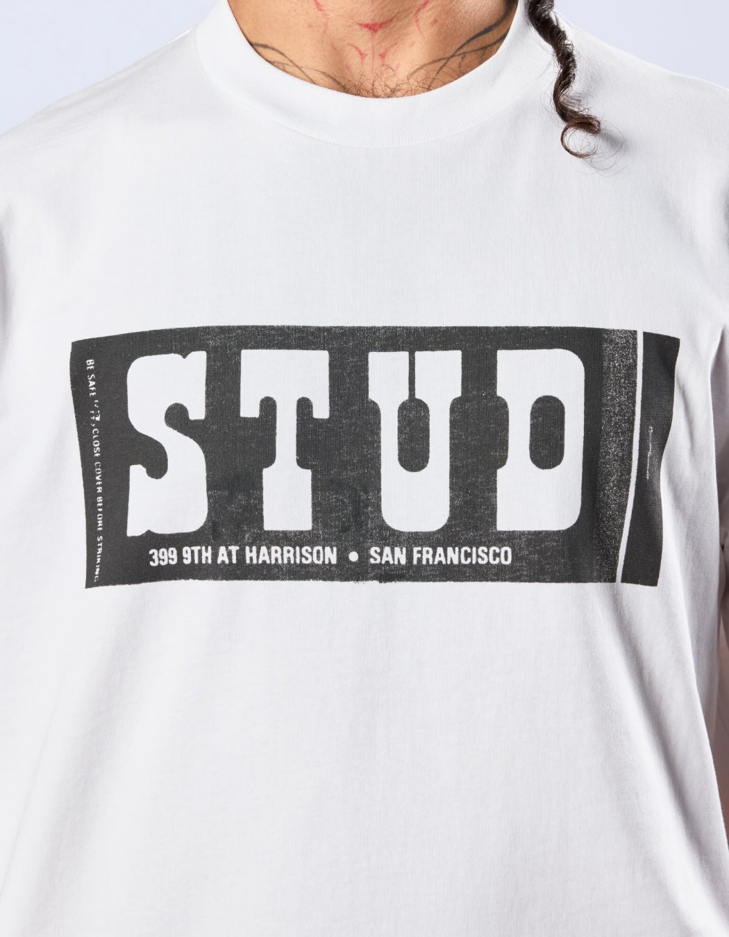 The Stud Matchbook Tee - White