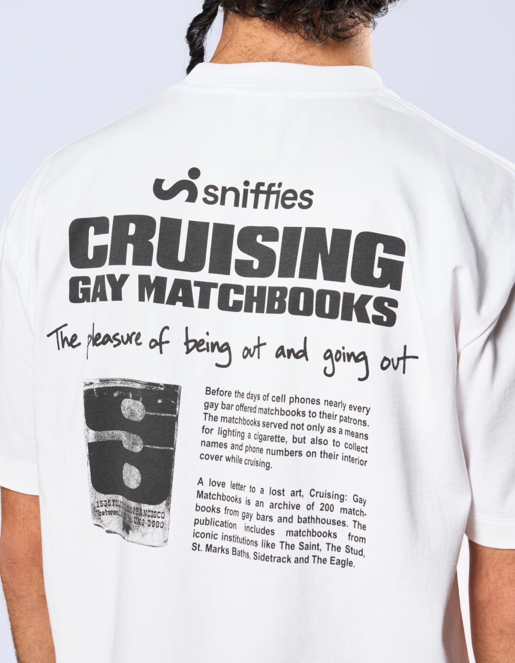 The Stud Matchbook Tee - White