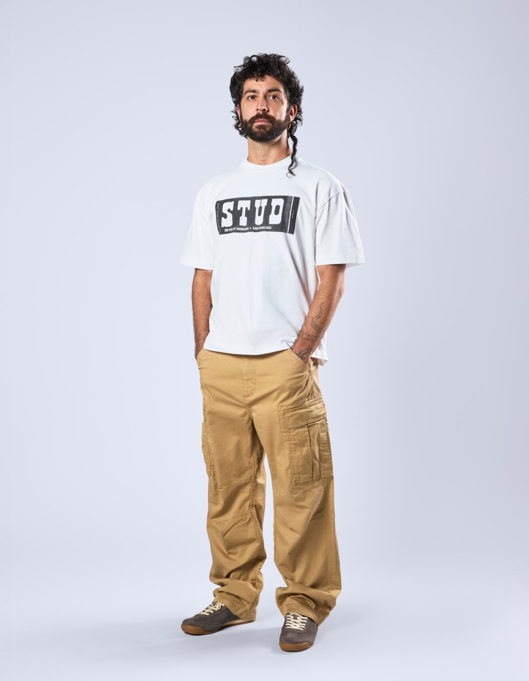 The Stud Matchbook Tee - White